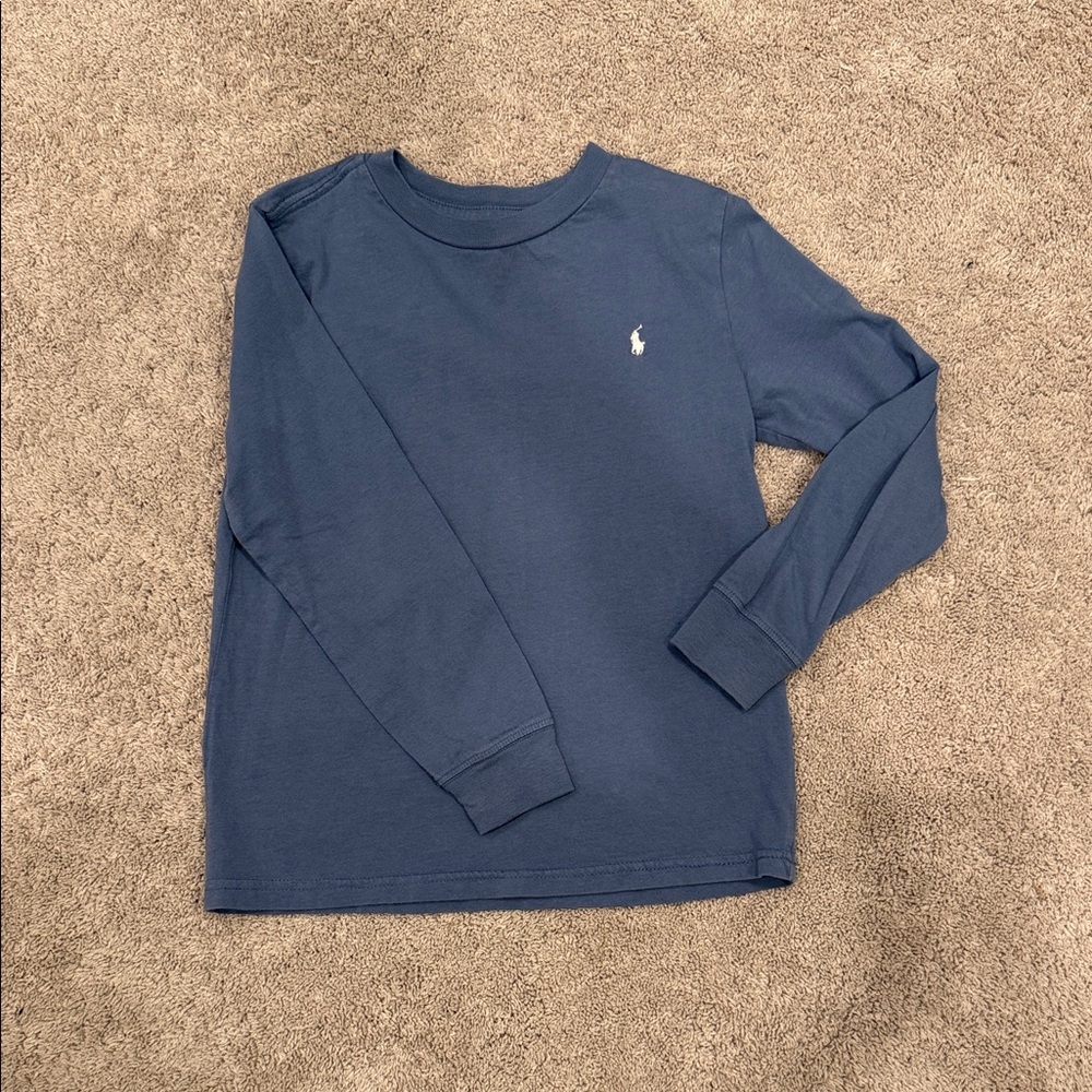 Polo Ralph Lauren Navy Long Sleeve Tee